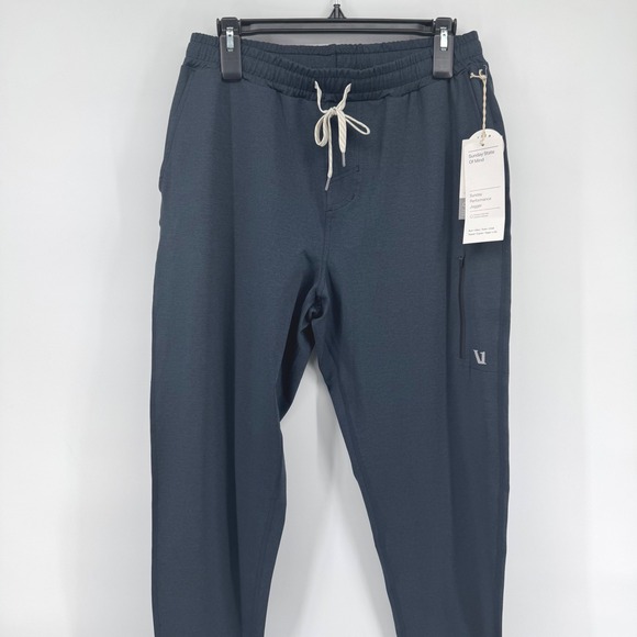 Vuori Sunday Performance Jogger Pants Ink Blue Mens Size M Athletic Fit - Picture 4 of 10